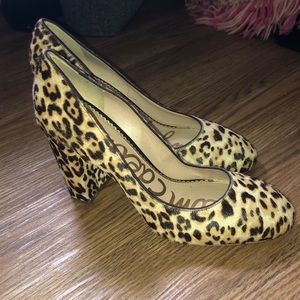 Cheetah print heels